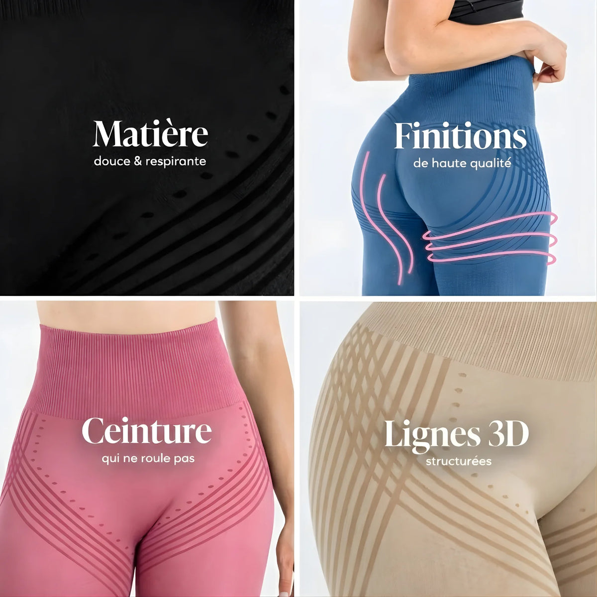 Legging 3D VSHAPE - Sculpte et Affine