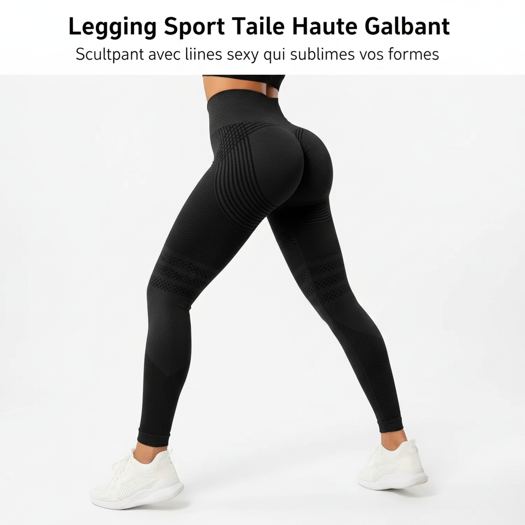 Legging Sport Taille Haute Galbant