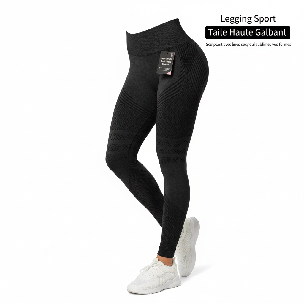 Legging Sport Taille Haute Galbant